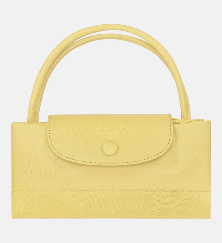 Longchamp Le Pliage One Large Top-handle Bag, Lime, Packshot View