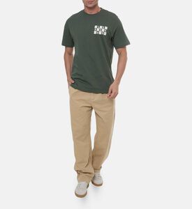 Les Deux Romeo Pleated Chino Pants, Cream, 36-32, Model View