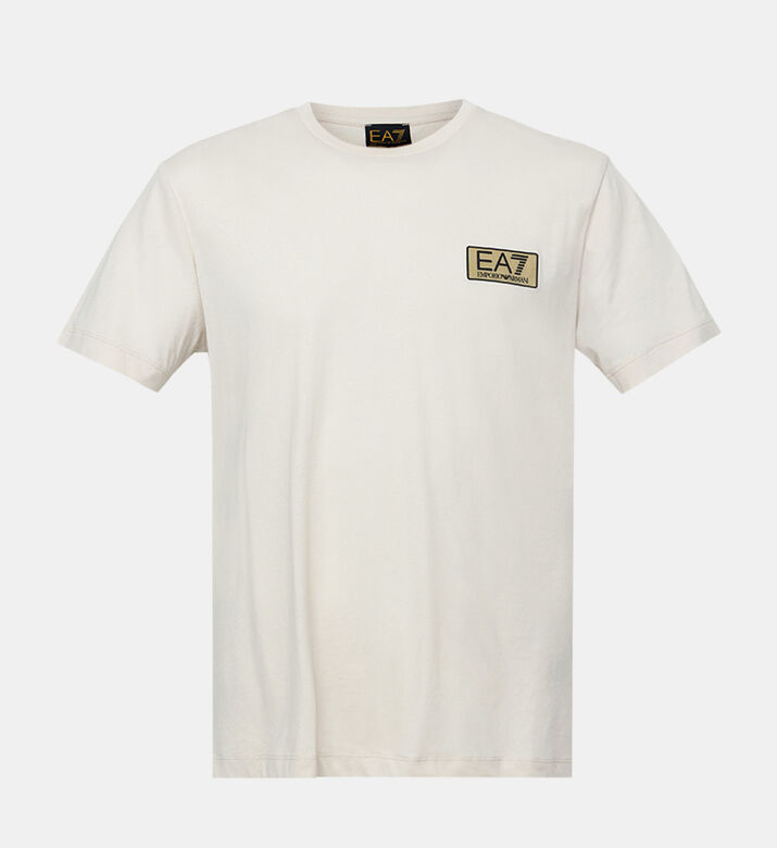 Cotton Logo-applique T-shirt