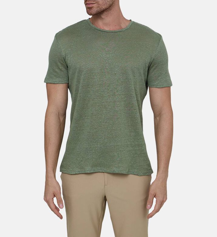 Cotton Washed Crewneck T-shirt