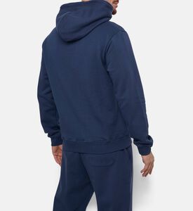 Karl Lagerfeld Logo-print Regular-fit Hoodie, Model View