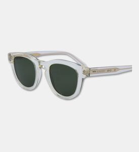Burberry Phantos-shaped Transparent Frame Sunglasses, Packshot View