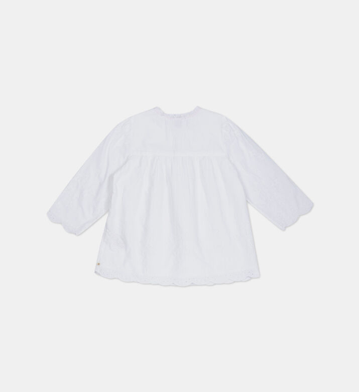 فتاة Broderie Anglaise نجمة الأعلى فتاة Broderie Anglaise نجمة الأعلى