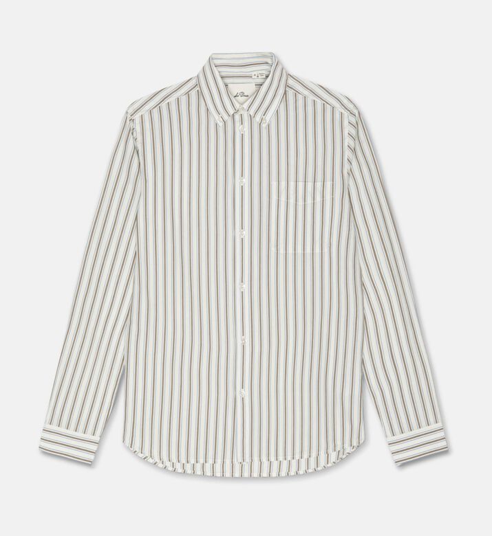 Les Deux Shirt Stripe, Light-ivory, Xl, Packshot View