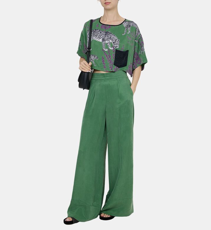 Moss Harper Vegan Silk Pants