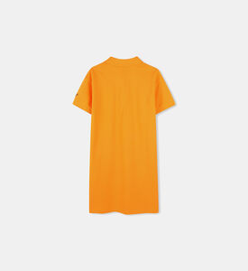 فستان كلاسيكي بياقة بولو