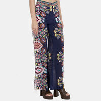 Lilou Floral Printed Wide-legged Trousers
