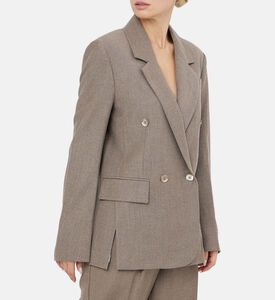 Double-breasted Flap Pockets Jacket