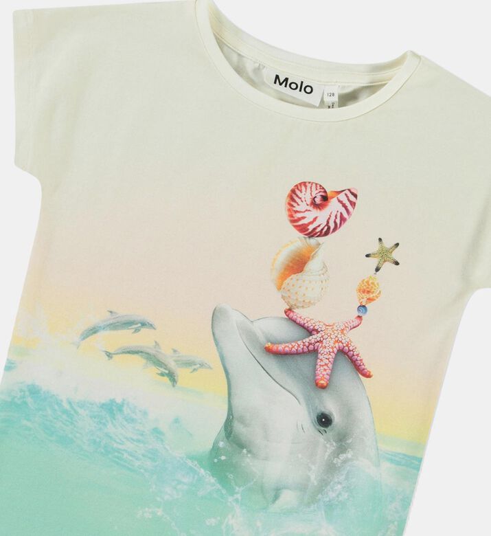 تيشيرت راغنهيلد بطبعة دلافين