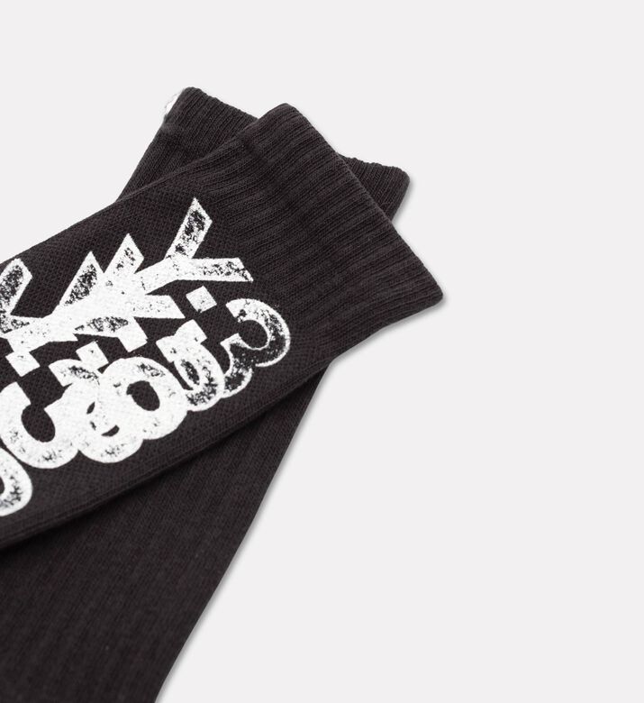 Y-3 Logo-print Elastic Band Socks, Packshot View