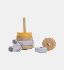Mrs. Mouse Wooden Stacking Toy