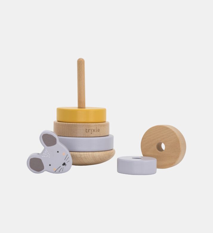 Mrs. Mouse Wooden Stacking Toy