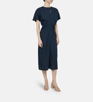Ella Cotton Draped Dress