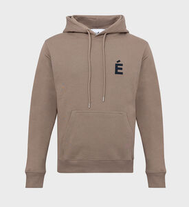 Klein Cotton Patch Hooded Sweatshirt