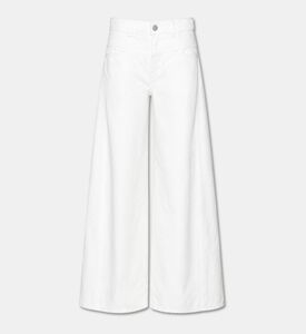 Closed Wide-leg White Jeans, Ecru, 27, Packshot View