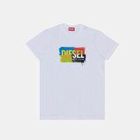 Junior Boy Printed Panel T-shirt