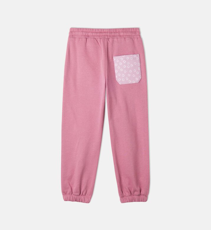 Floral-print Elasticated Waist Jogger Pants