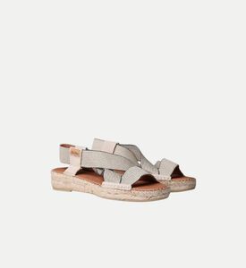 Evani Cotton Blend Low-wedge Espadrille