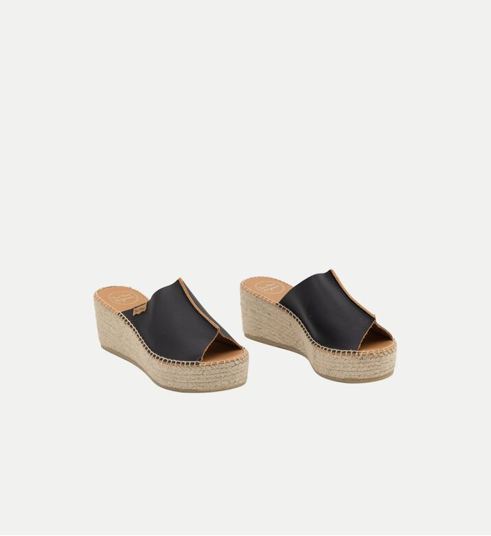 Ivonne Leather Platform High-wedge Espadrille Ivonne Leather Platform High-wedge Espadrille