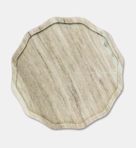 Home Deco and More Gia Polished Marble Cake Stand, Packshot View