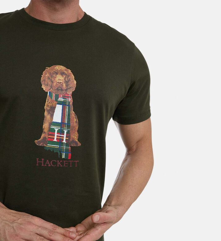 Hackett London Ts Heritage, Green, M, Model View