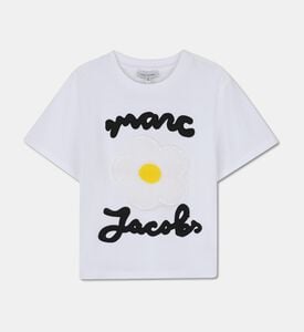 Marc Jacobs Ts Iconicaisy, White, 8y, Packshot View