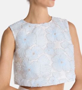 Savanna Top, Blue, M, Model View