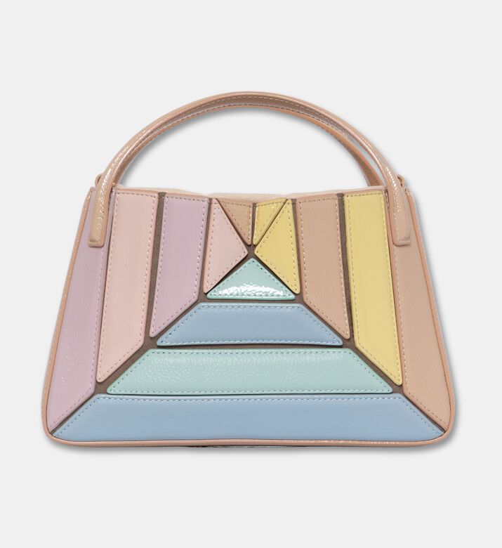 Mlouye Mini Sera Leather Top-handle Bag, Multicolor, Packshot View