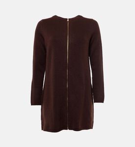 Ba and Sh Zip Fastening Long-sleeve Mini Dress, Packshot View