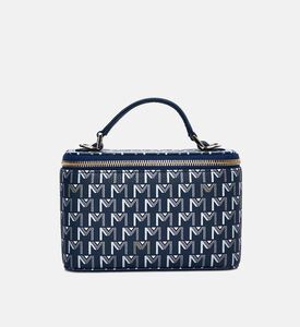 حقيبة كتف كوليت بشكل صندوق بطبعة لوغو الماركة