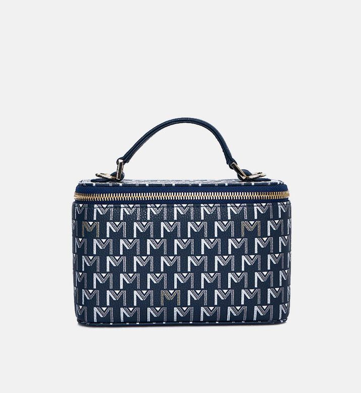 حقيبة كتف كوليت بشكل صندوق بطبعة لوغو الماركة