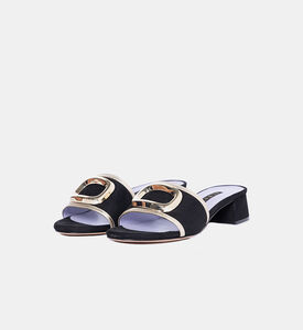 Suede Leather Slide Sandals Suede Leather Slide Sandals