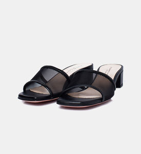 Mesh Heels Sandals