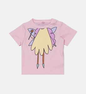 تيشيرت قطن بطبعة مستوحاة من الحكايات الخيالية