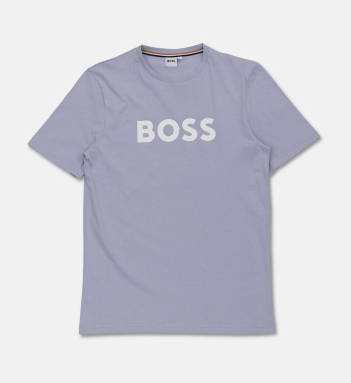 Boss Short-sleeve Baby Bodysuit, Blue, 14y, Packshot View