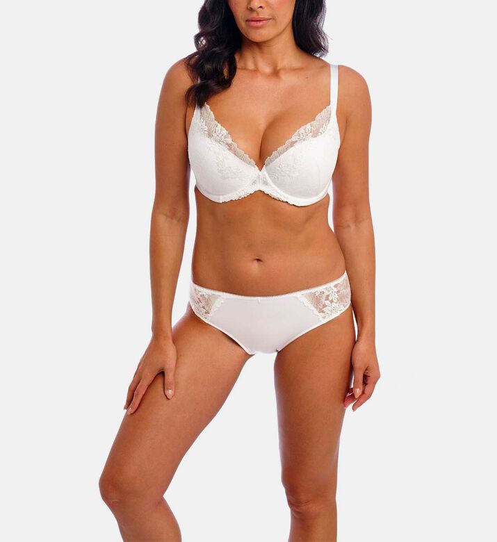 Lace Trim Wide Straps Bralette