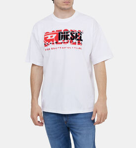 تيشيرت رجالي بلوغو تي-بوكست متعدد الطبقات