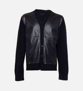 The Kooples Front Panel Ribbed Trim Jacket, Packshot View