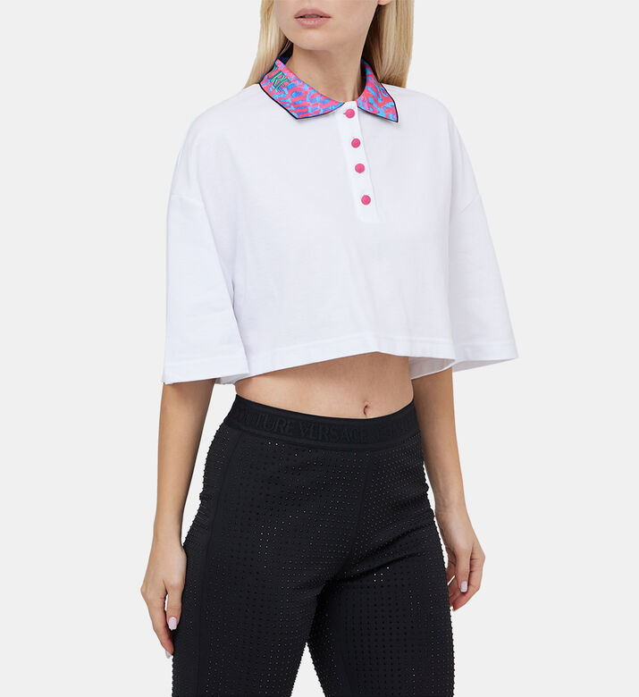 قميص قطن قصير بلوغو العلامة