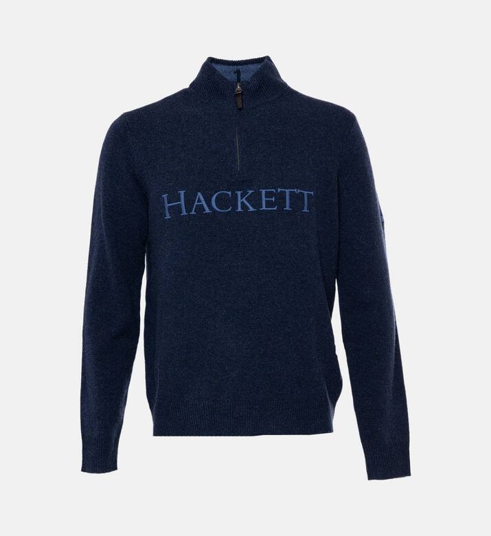 Hackett London Zip Fastening Regular-fit Sweater, Packshot View