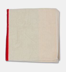 Suite702 Organic Terry Colorblock Bath Towel, Red, Packshot View