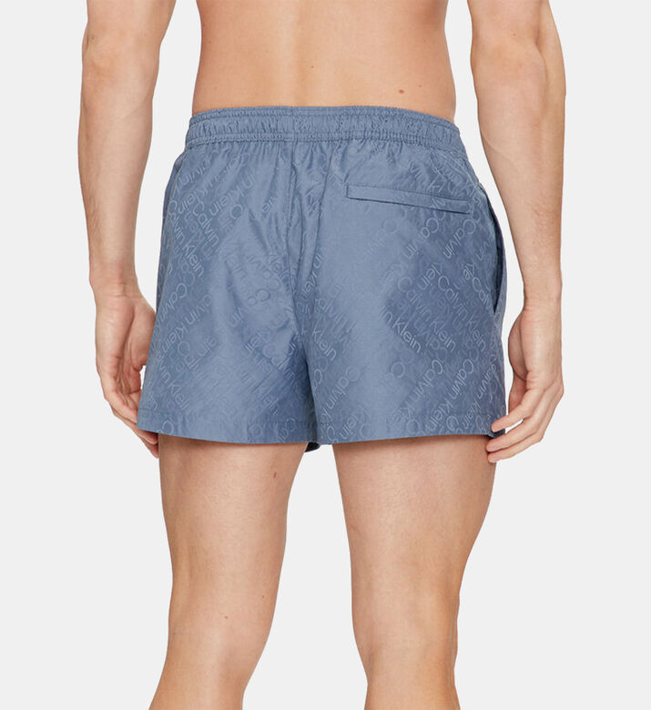 Logo Tape Medium Drawstring Swim Shorts