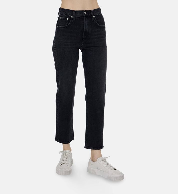 Citizens of Humanity Straight-leg Button Closure Pants, Model View