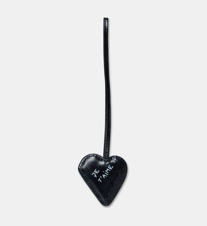 Zadig et Voltaire Flash Leather Heart Keyring, Packshot View