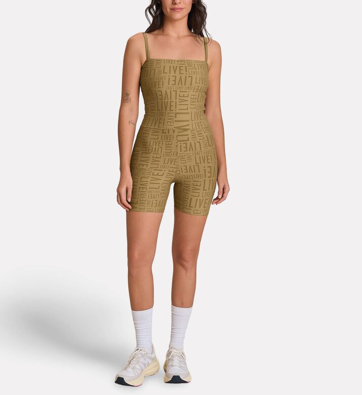 LIVE! Sense Pro Jumpsuit Shorts, Model View