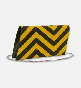 Roula Bahnam Clutch Popova, Yellow, Packshot View