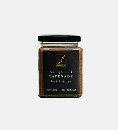 Peeled Basil Black Olive Paste