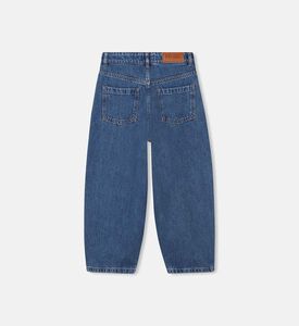 بنطال دنيم قطن غير متماثل