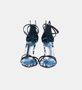 Chiara Leopard-print Buterfly Wings Sandal Chiara Leopard-print Buterfly Wings Sandal