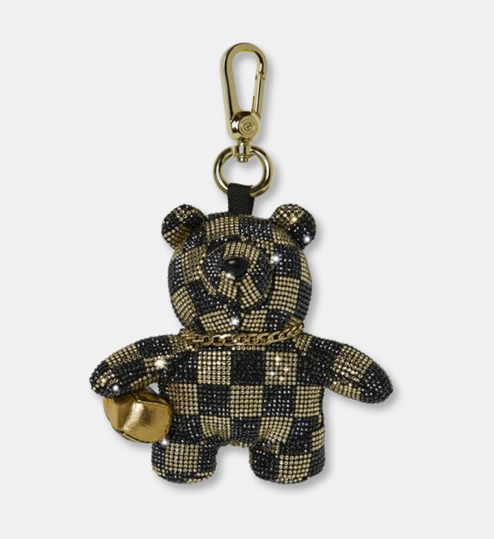 Sprayground Gold Drips Bear-shape Keychain, Packshot View
